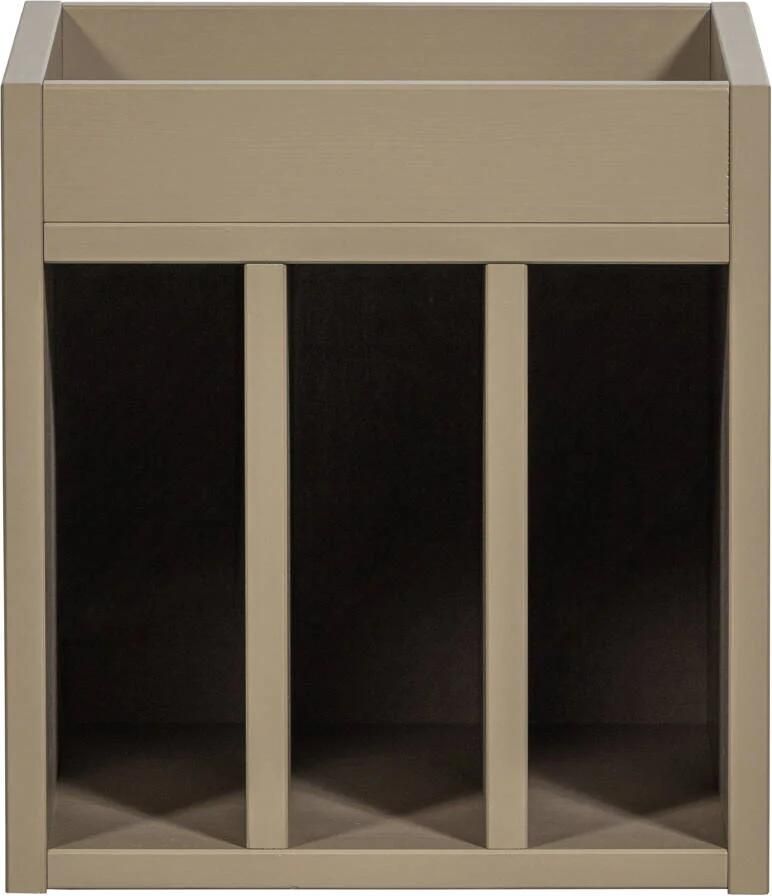 WOOOD | Turner platenkast grenen mud | Woonkamer meubels | Wandrek - Foto 4