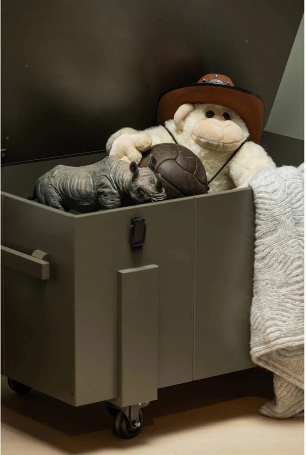 WOOOD | Bobby opbergkist grenen forrest | Woonkamer meubels | BergkastKast - Foto 6