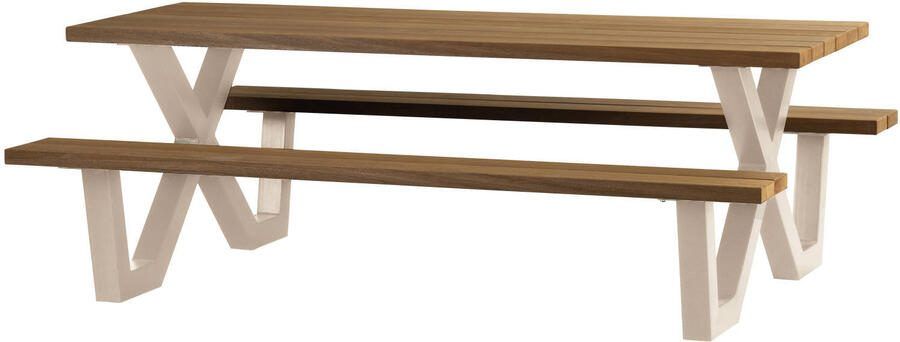 WOOOD Picknicktafel Tablo 206 x 145cm Zand