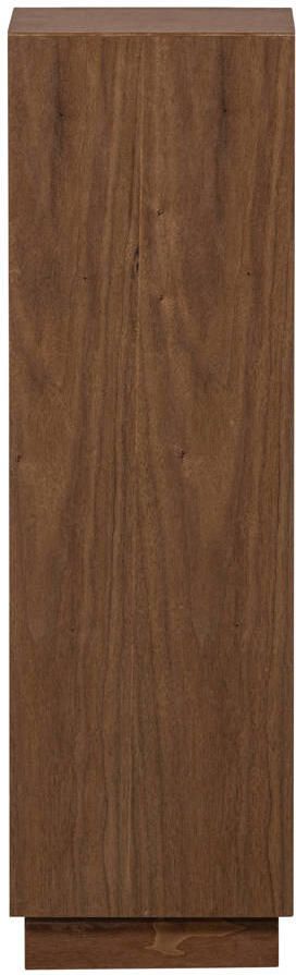 WOOOD | Enid Plantenstandaard Hout Walnoot | Woonkamertafels | Bijzettafel - Foto 1