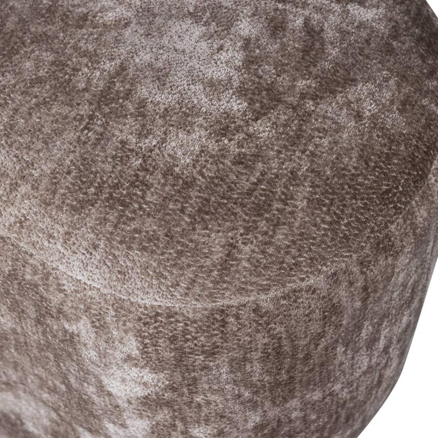 BePureHome | Popular organische poef taupe | Woonaccessoires | Poef - Foto 3