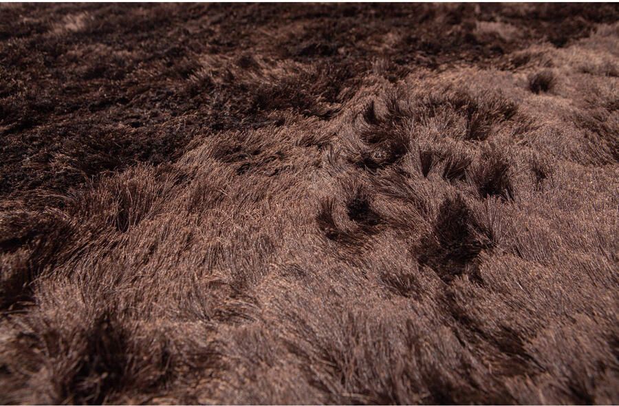 WOOOD Rond Vloerkleed Praline Ø200cm Coffee BePureHome - Foto 4