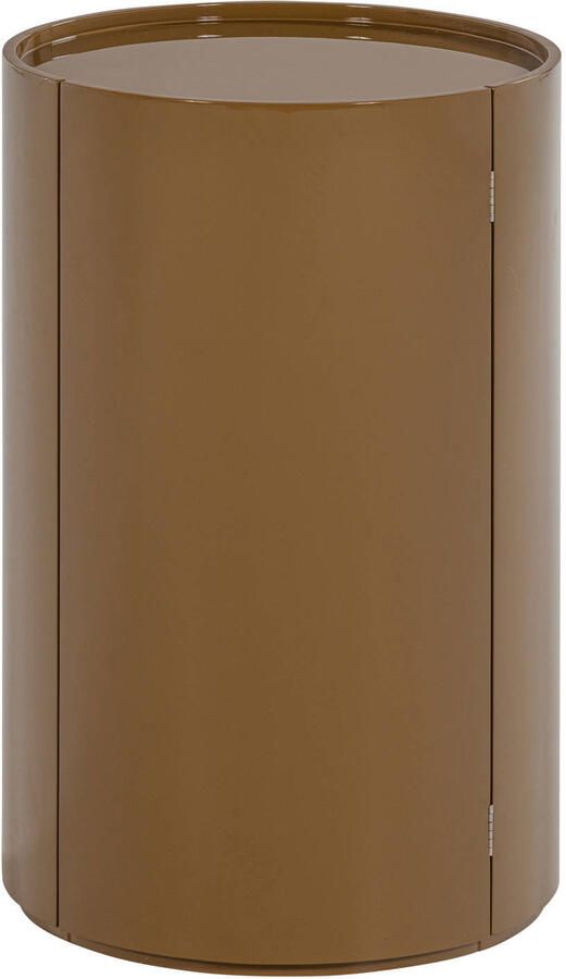 WOOOD Bijzettafel Sera 72cm Honey Yellow Rond
