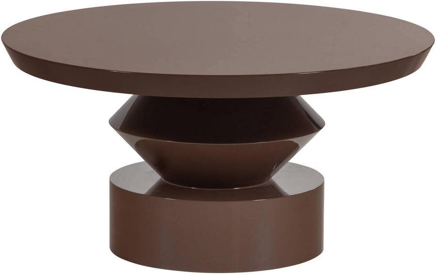 WOOOD Salontafel Auren 80cm Bruin Rond