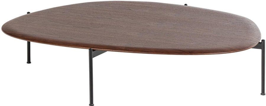 WOOOD Organische Salontafel Kota 121 x 97cm Bruin - Foto 3