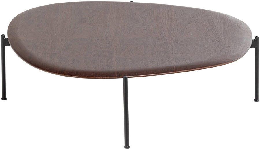 WOOOD Organische Salontafel Kota 121 x 97cm Bruin - Foto 4