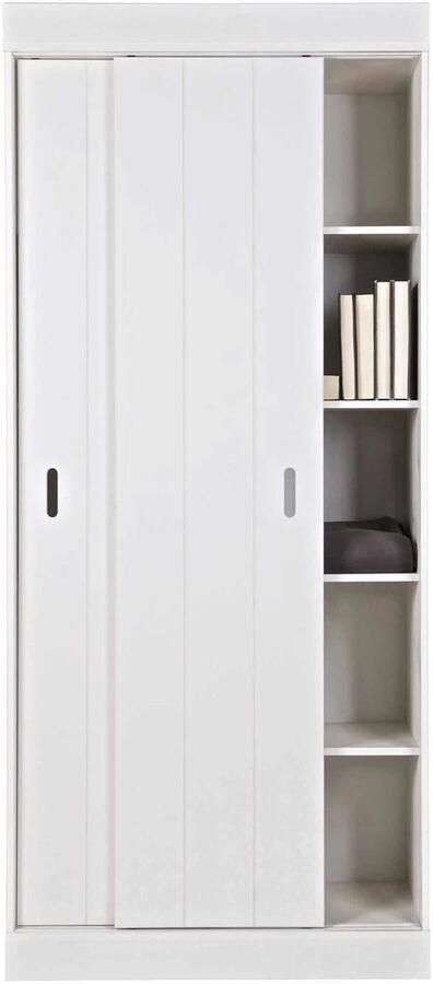 WOOOD | Row Plankenkast Met Schuifdeuren | Woonkamer meubels | BergkastKast - Foto 5