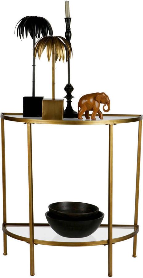 BePureHome | Goddess Sidetable Antique Brass | Woonkamertafels | Wandtafel - Foto 2