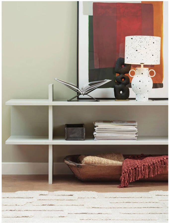WOOOD | Jana sidetable grenen mist | Woonkamertafels | Wandtafel