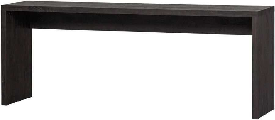 WOOOD | Maan sidetable mdf donkerbruin | Woonkamertafels | Wandtafel - Foto 2