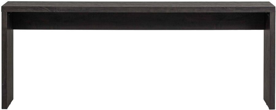 WOOOD | Maan sidetable mdf donkerbruin | Woonkamertafels | Wandtafel - Foto 5