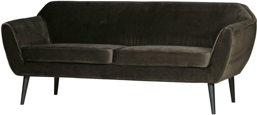 WOOOD | Rocco Sofa 187 Cm Fluweel Warm Groen | Zitmeubels woonkamer | 2-zitsbank - Foto 3