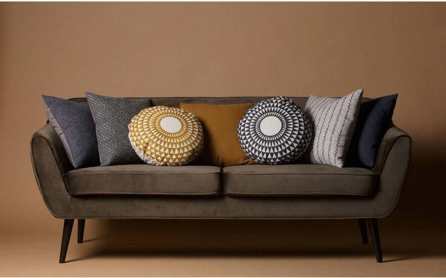 WOOOD | Rocco Sofa 187 Cm Fluweel Warm Groen | Zitmeubels woonkamer | 2-zitsbank - Foto 5