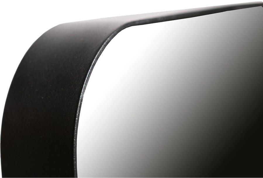 WOOOD | Doutzen Spiegel Metaal Zwart 110x40cm | Woonaccessoires | Spiegel