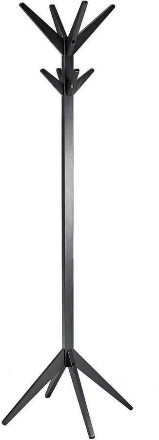 WOOOD Studio Staande Kapstok Berken Zwart 178x45x45 - Foto 3