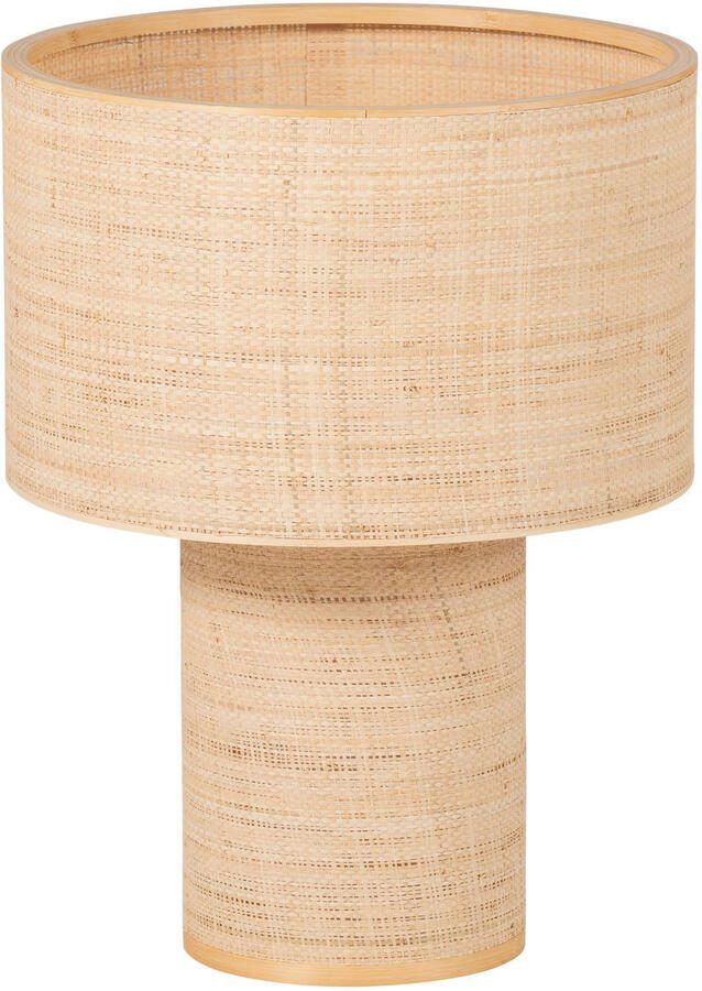WOOOD Syro tafellamp raffia naturel (55xø42 cm)