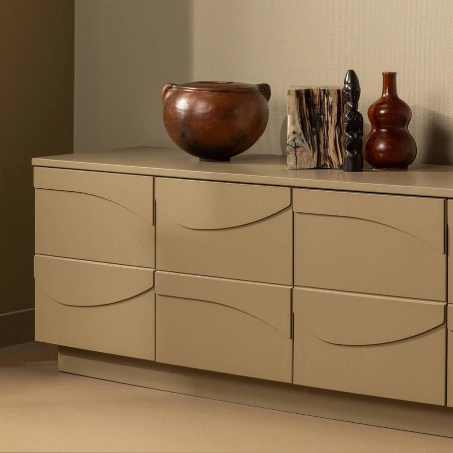 WOOOD Tv-meubel Teo TV-board met kabeldoorvoer push-to-open functie breedte 180 cm - Foto 12