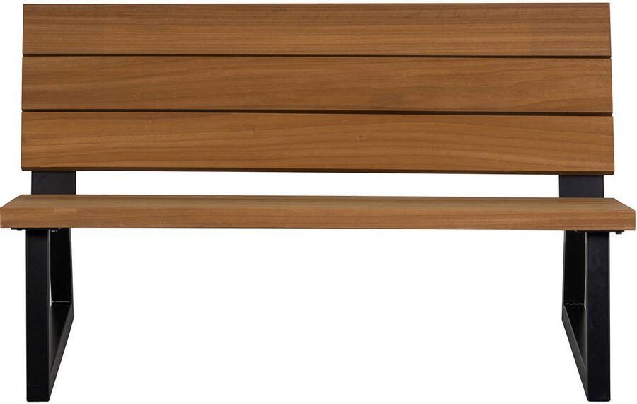 WOOOD Banco Outdoor Bank Hout Metaal Naturel 78x132x82 - Foto 2