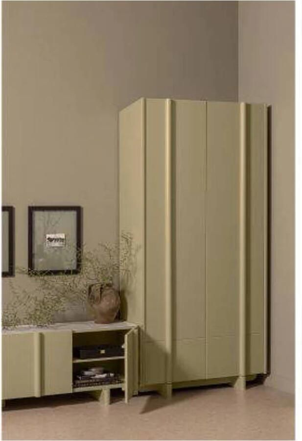 WOOOD Exclusive | Basu Tv Meubel Grenen Moss | Woonkamer meubels | Tv-dressoir | Tv-meubel - Foto 10