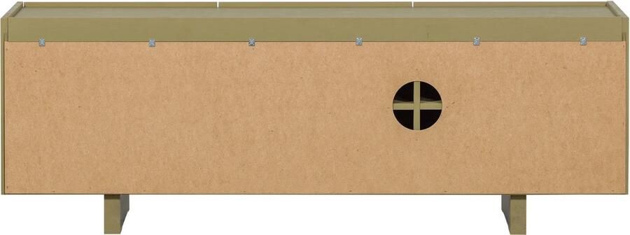 WOOOD | Basu tv meubel 152cm grenen moss | Woonkamer meubels | Tv-dressoir | Tv-meubel - Foto 3