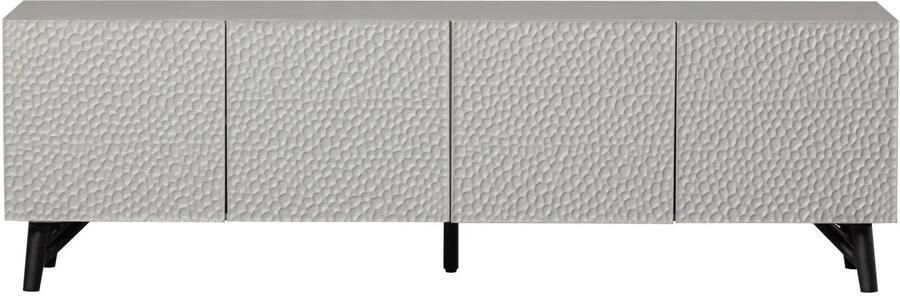 WOOOD Tv-meubel Carve TV-dressoir Fronten met opvallende patronen H 56 cm x B 181 cm - Foto 3