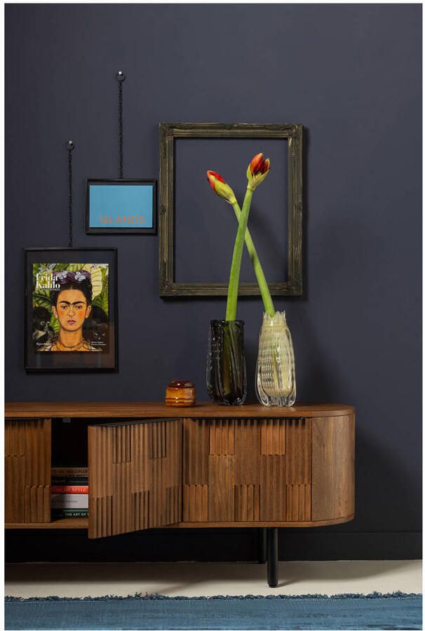 WOOOD Tv-meubel Effortless TV-dressoir Commode met drie deuren en twee opbergvakken H 50 cm x B 147 cm - Foto 4