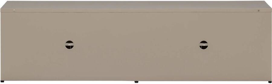 WOOOD | Level tv-meubel metaal zand 44x160cm | Woonkamer meubels | Tv-dressoir | Tv-meubel - Foto 2