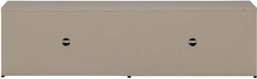 WOOOD | Level tv-meubel metaal zand 44x160cm | Woonkamer meubels | Tv-dressoir | Tv-meubel - Foto 4