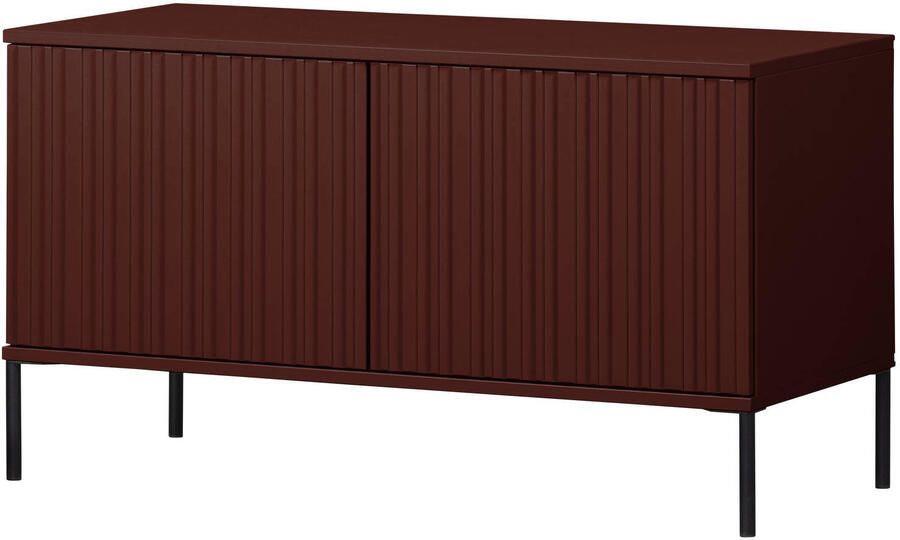 WOOOD TV-meubel New Grenenhout 100cm Bordeaux