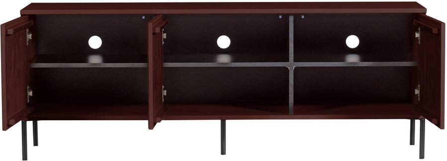 WOOOD TV-meubel New Grenenhout 150cm Bordeaux - Foto 3