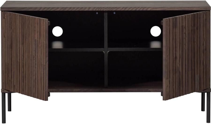 WOOOD Dressoir New Gravure TV-commode breedte 100 cm of 150 cm Commode hoogte 56 cm met grafische reliëfdeuren veel opbergruimte - Foto 11