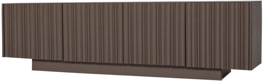 WOOOD | Nova tv meubel 200cm grenen truffel bruin | Woonkamer meubels | Tv-dressoir | Tv-meubel