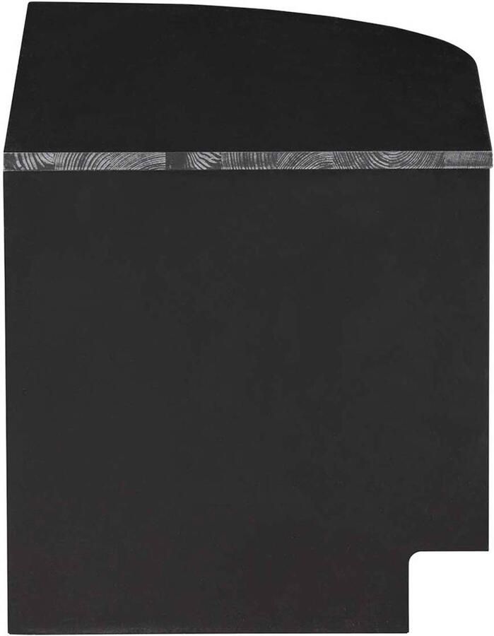 WOOOD | Finca tv meubel rond rechts 78cm grenen diepzwart | Woonkamer meubels | Tv-dressoir | Tv-meubel - Foto 14