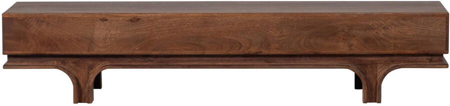 WOOOD | Staes tv-meubel 3 lades mango hout walnoot | Woonkamer meubels | Tv-dressoirTv-meubel - Foto 5