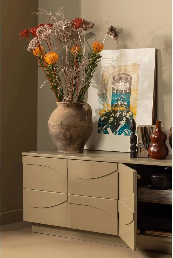 WOOOD Tv-meubel Teo TV-board met kabeldoorvoer push-to-open functie breedte 180 cm - Foto 12