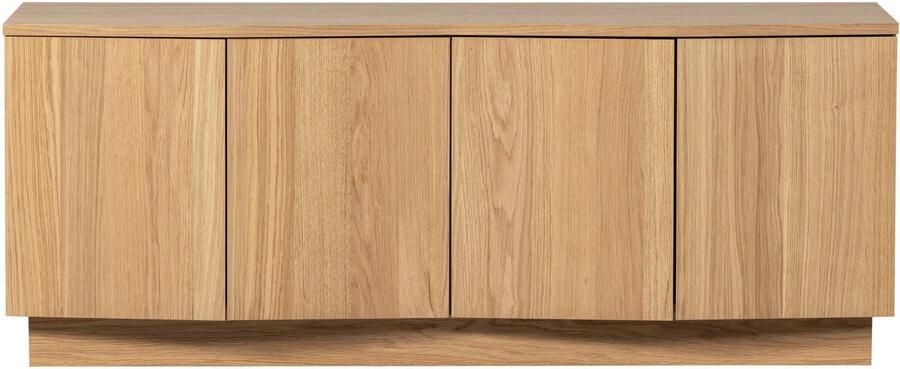 Woood Zuma tv-meubel Push-To-Open Eiken Transparant 52x133x45 - Foto 4