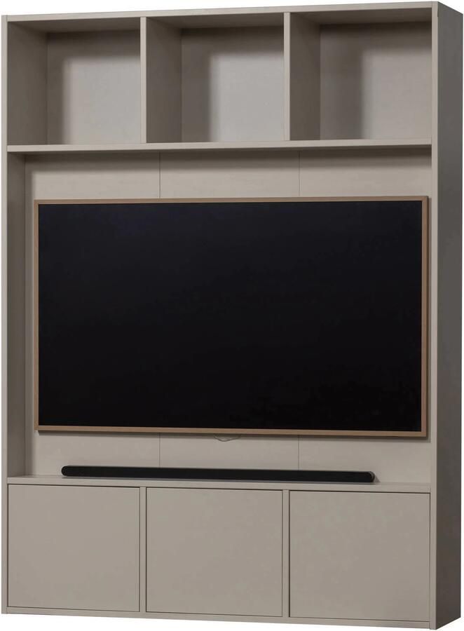WOOOD | Meggy tv opbergkast 160cm grenen dust | Woonkamer meubels | Tv-dressoir | Tv-meubel - Foto 4