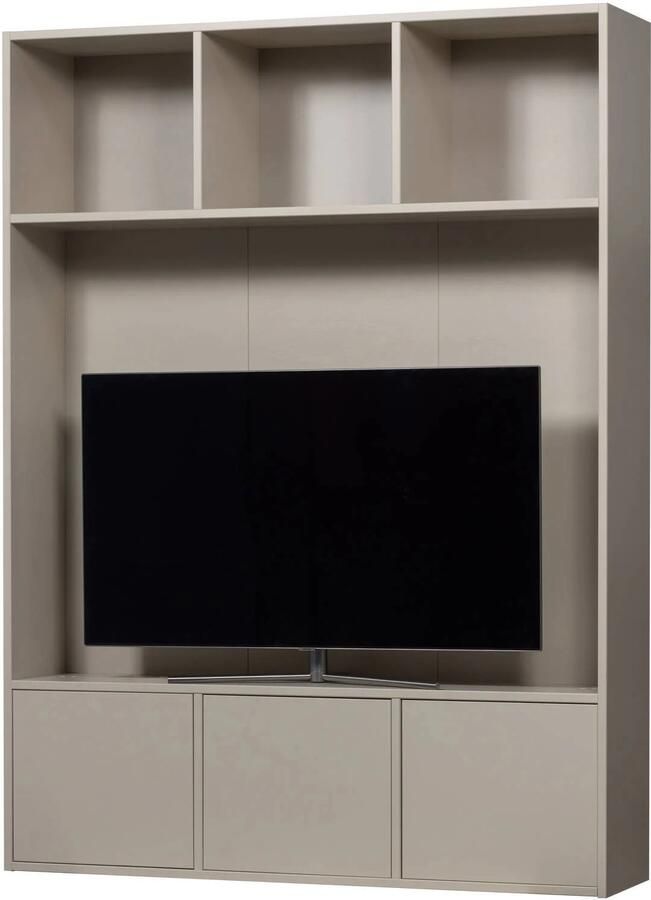WOOOD | Meggy tv opbergkast 160cm grenen dust | Woonkamer meubels | Tv-dressoir | Tv-meubel - Foto 2