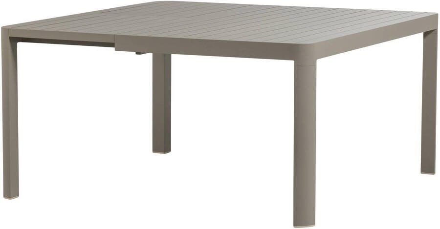 WOOOD uitschuifbare tuintafel (150x150x76 cm) Ovara