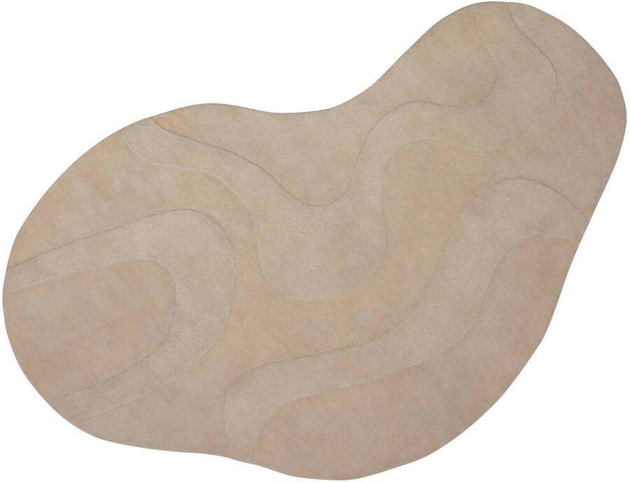 WOOOD Exclusive | Alya Vloerkleed Organisch Milk 170x240cm | Woonaccessoires | Vloerkleed - Foto 2
