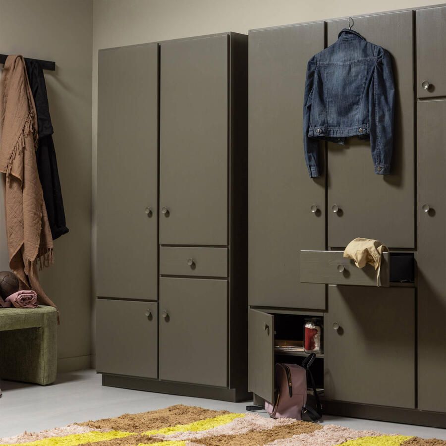 WOOOD | Musa vloerkleed grafisch dessin naturel geel 170x240cm | Woonaccessoires | Vloerkleed - Foto 3