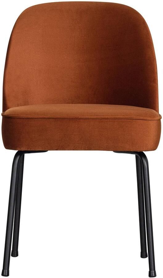 BePureHome Vogue Eetkamerstoelen Fluweel Roest Set van 2 - Foto 3