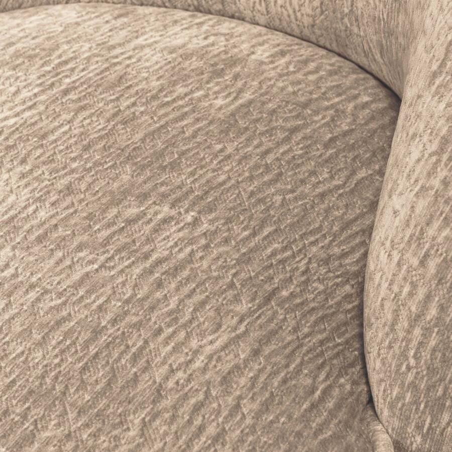 BePureHome | Vogue fauteuil 3d chenille zand | Zitmeubels woonkamer | Fauteuil - Foto 3
