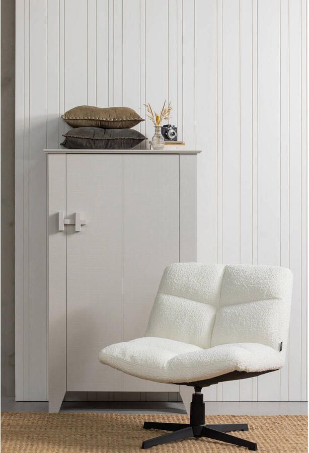 WOOOD | Gijs Boerenkast Bezaagd Grenen Mist | Woonkamer meubels | BergkastKast - Foto 8