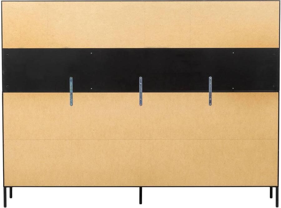 WOOOD Buffetkast Gravu veel opbergruimte push-to-open functie h 150 cm x b 200 cm - Foto 9