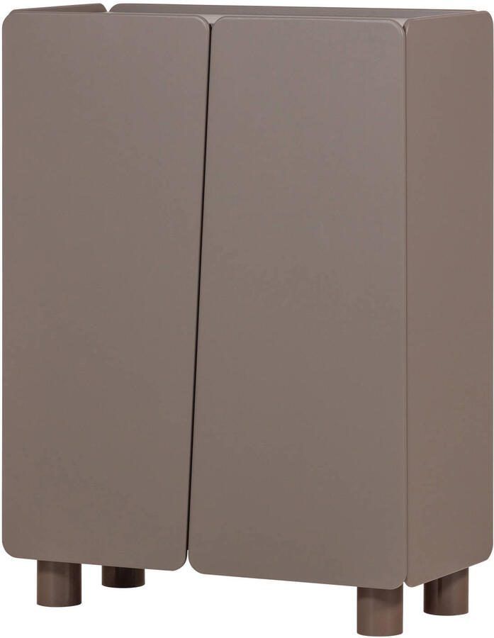 WOOOD Root Opbergkast 2-Deurs Grenen Truffel Bruin 135x100x45
