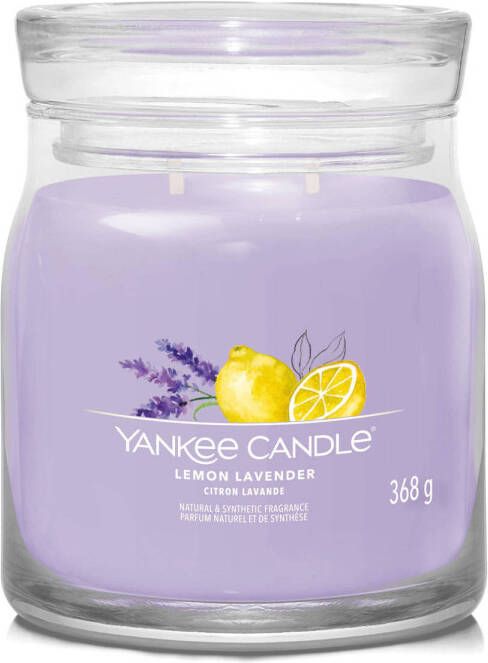 Yankee Candle Signature Yankee Candle Lemon Lavender Signature Medium Jar