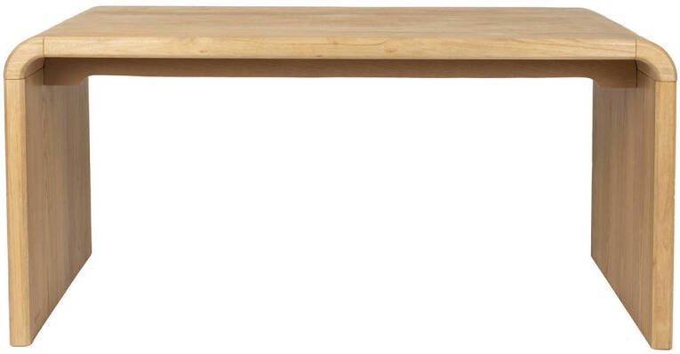 Zuiver Eettafel Brave Eiken en rubberhout 160 x 80cm Naturel - Foto 5