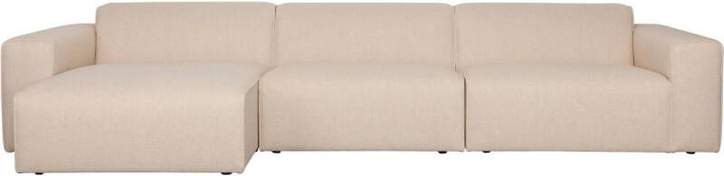 Zuiver hoekbank Sofa Milka hoek links zand