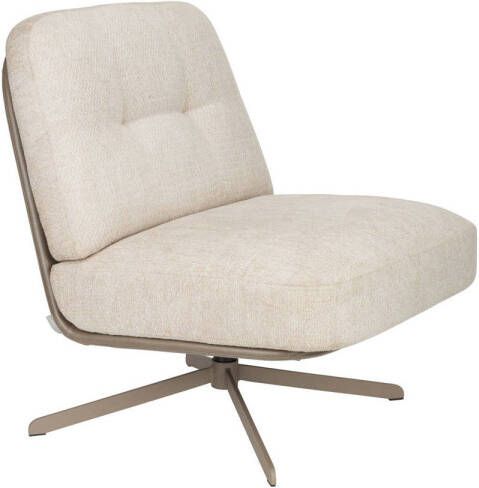 Zuiver Draaifauteuil Benjamin Crème